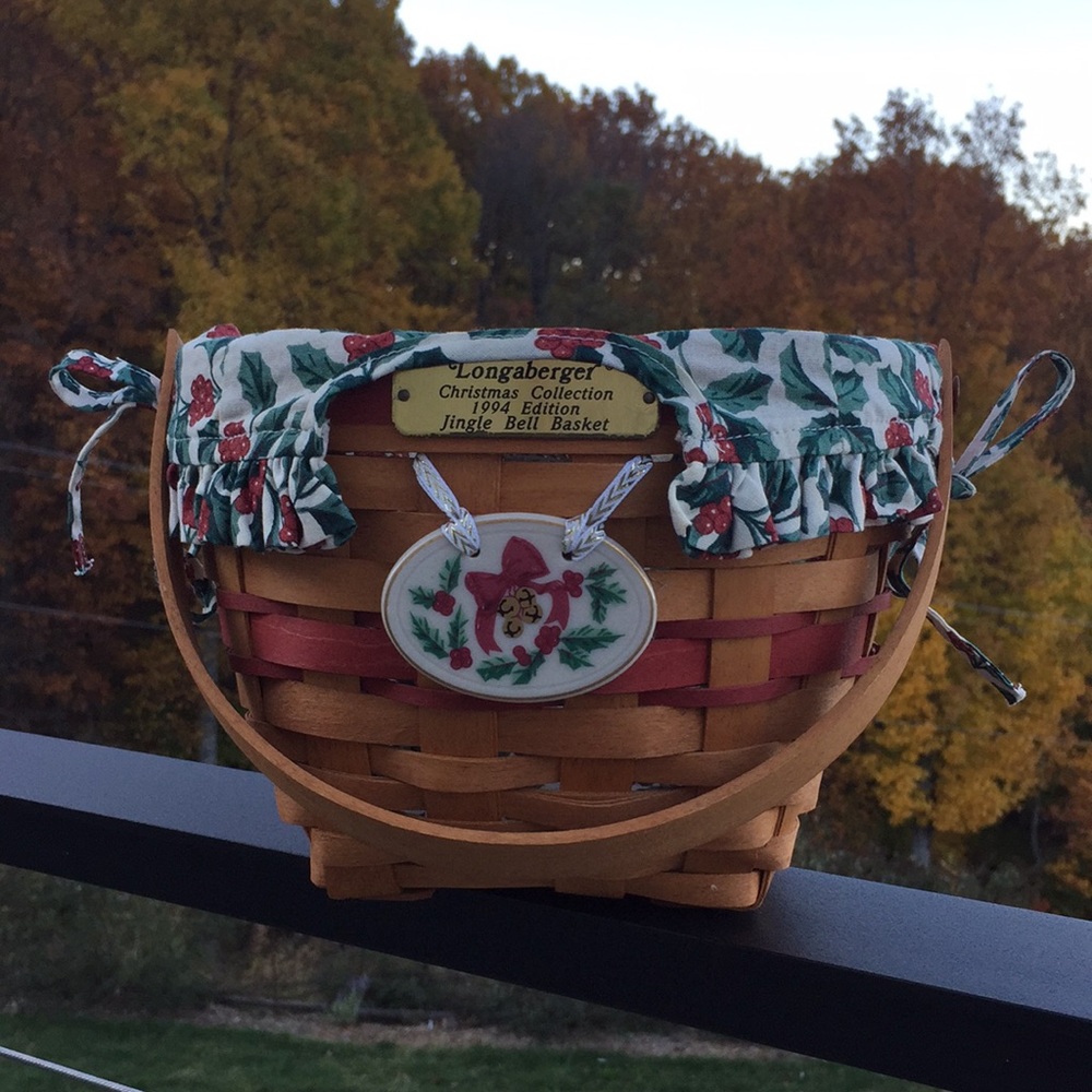 Longaberger Jingle Bell Basket